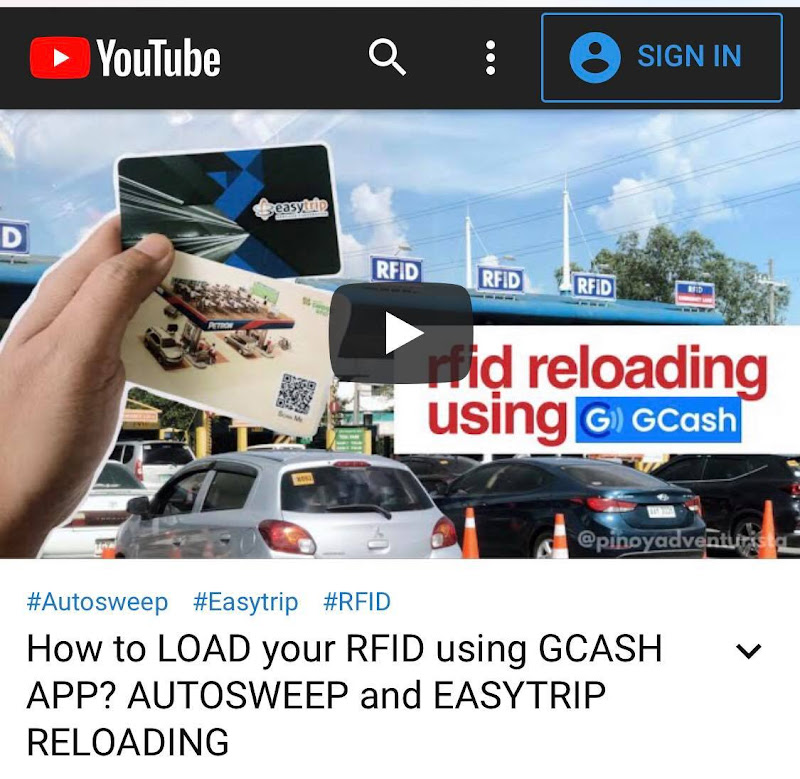 2023 HOW TO RELOAD AUTOSWEEP & EASYTRIP RFID using GCASH, PayMaya, 7