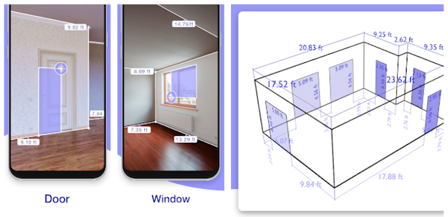 AR PLAN AR MEASURE RULER CAMERA TO PLAN