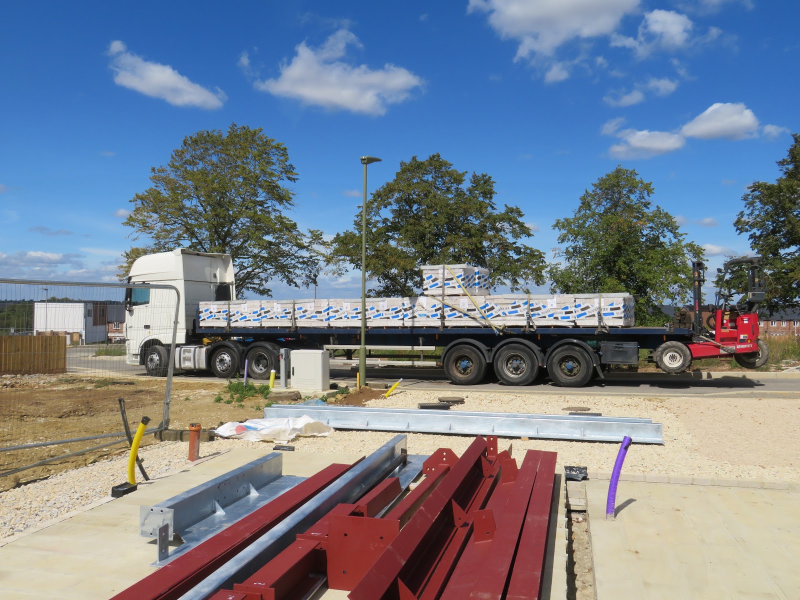 Christine's blog Brick delivery