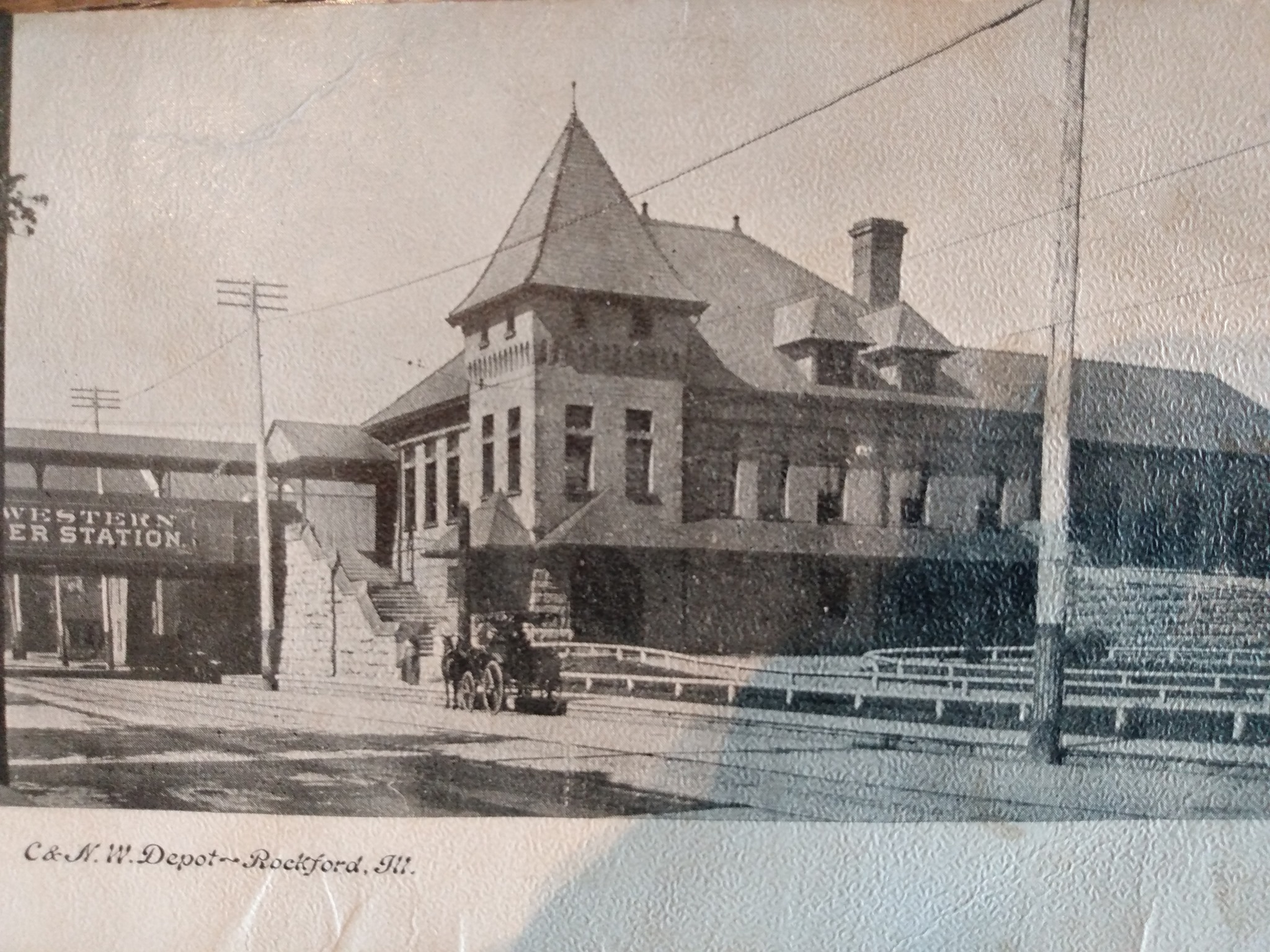 Towns and Nature Rockford, IL C&NW Depot