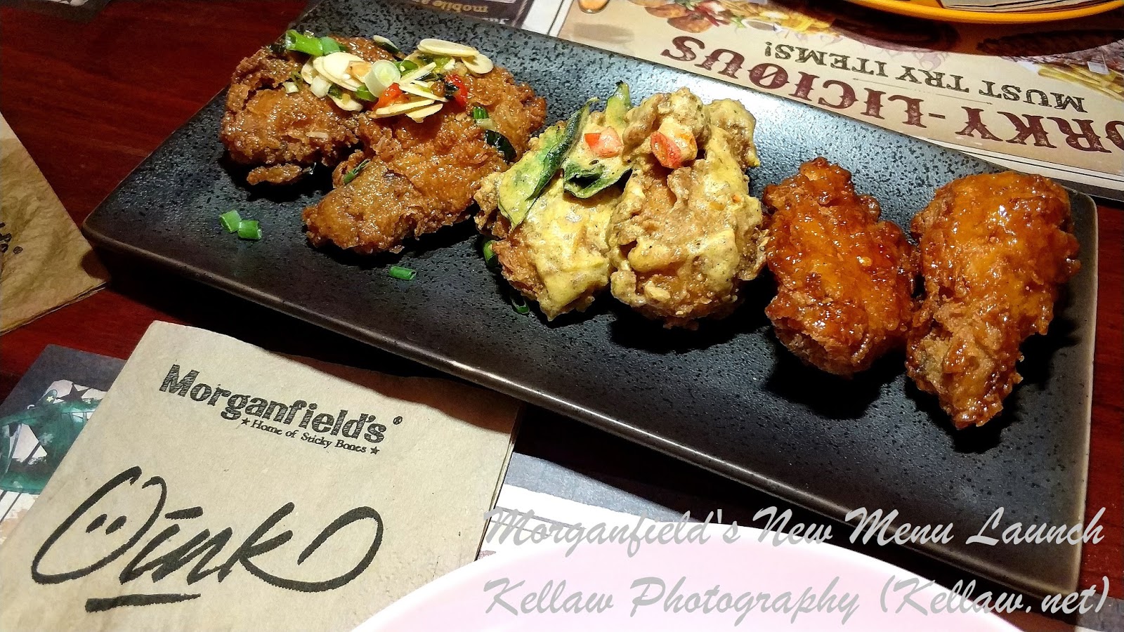 PorkyRibcious New Menu from