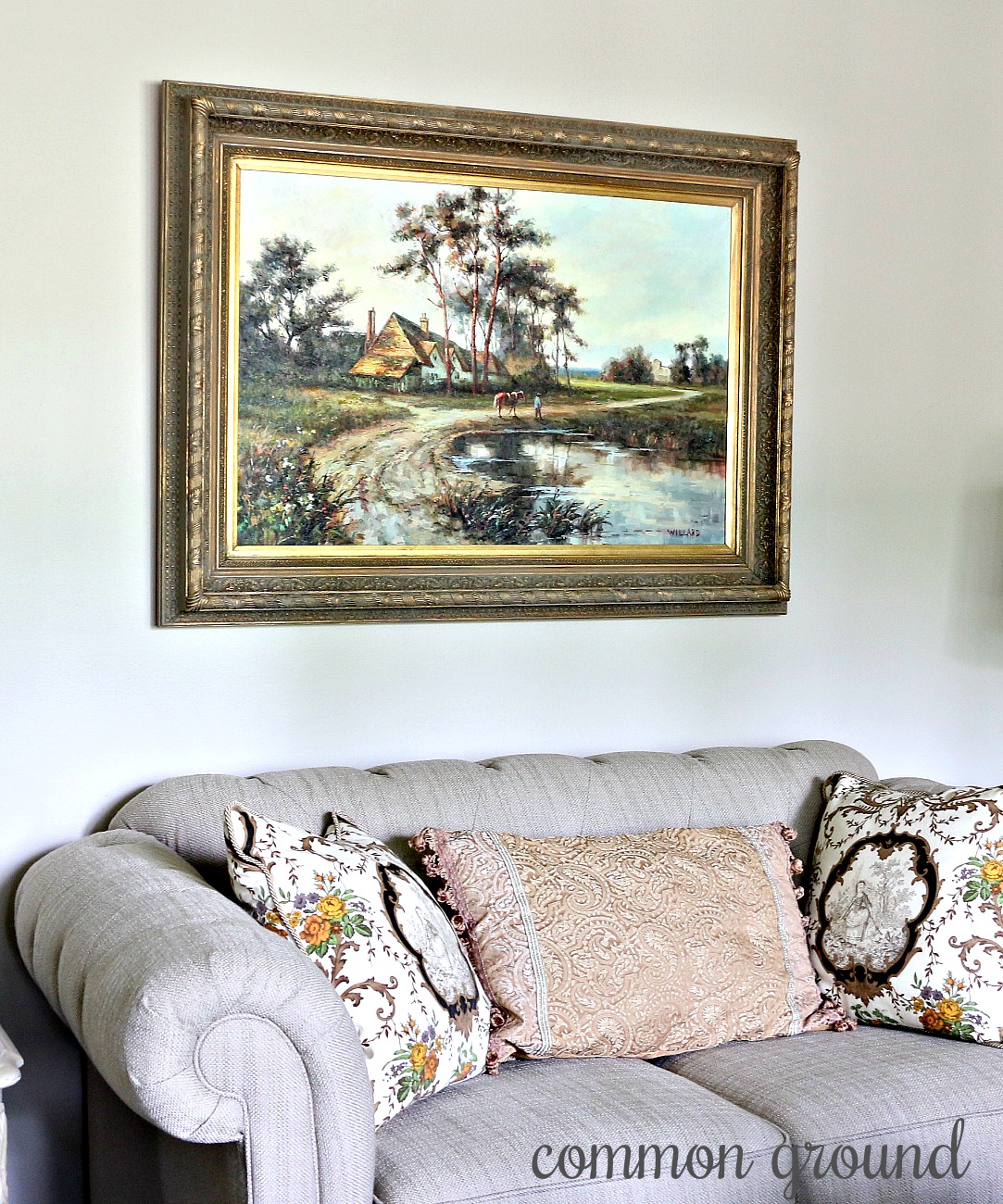 common ground Art in the Living Room