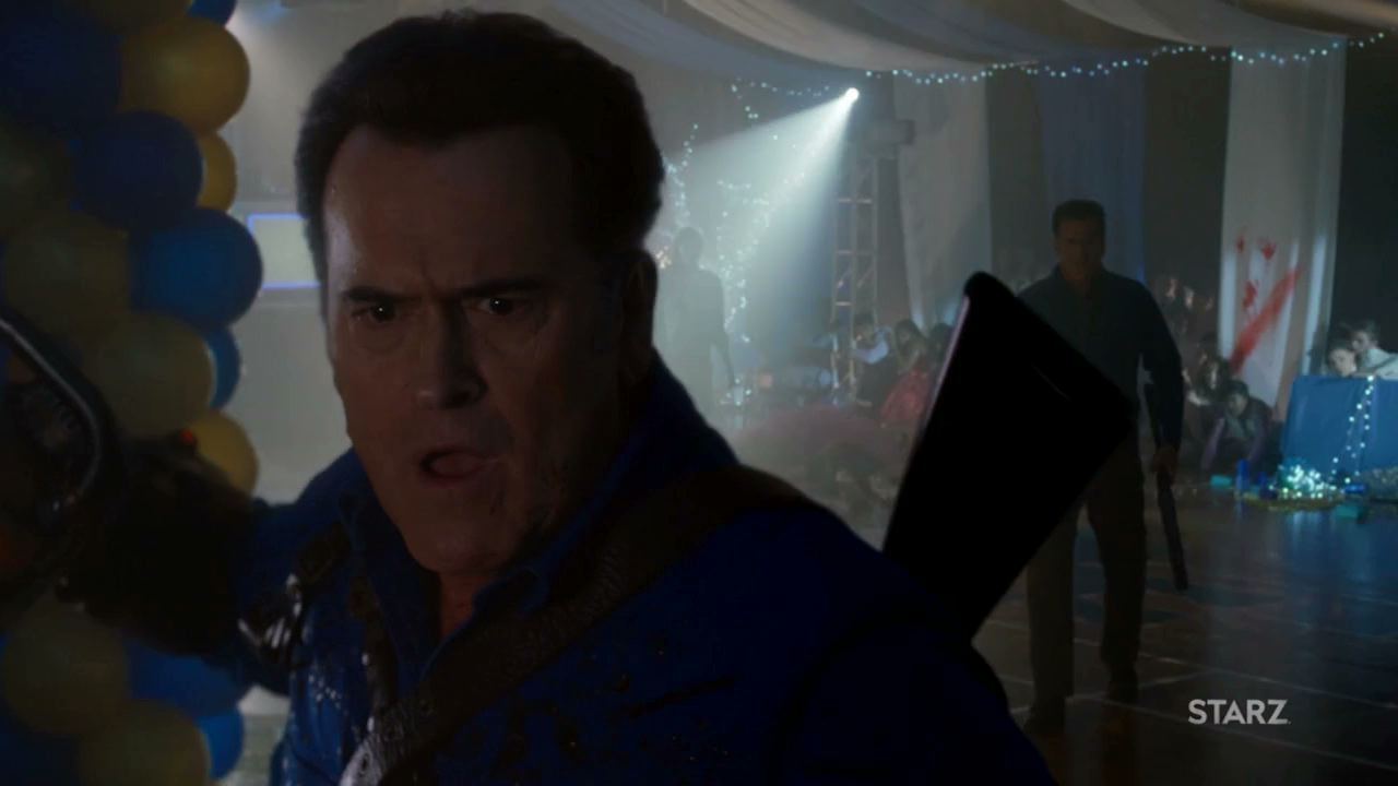 ash vs evil dead blonde cop ash vs evil dead blonde cop