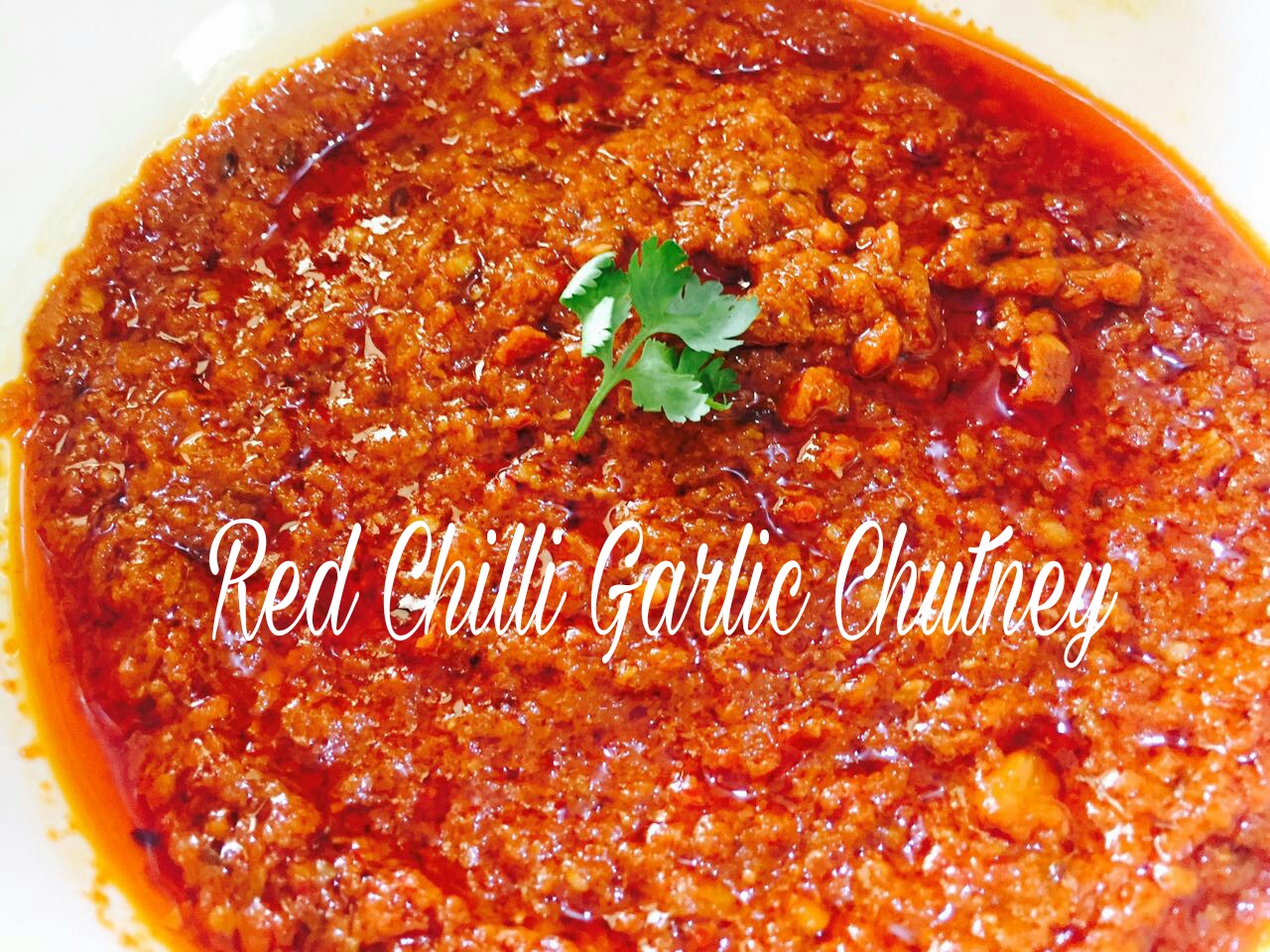 Red Chilli Garlic Chutney Taste and Tell Us