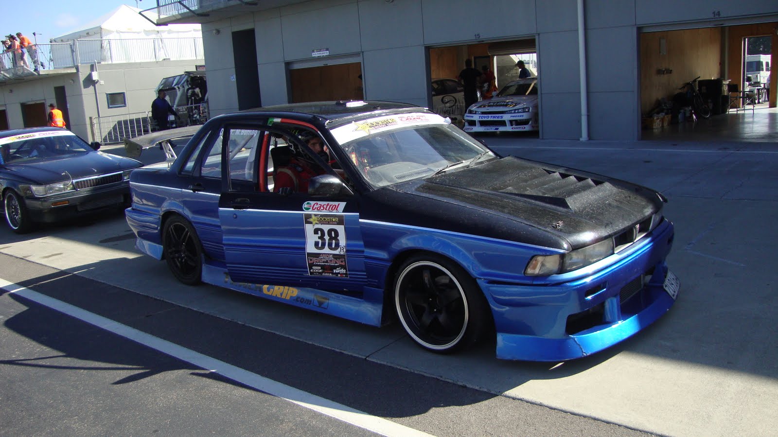 Mitsubishi Galant VR 4 дрифт