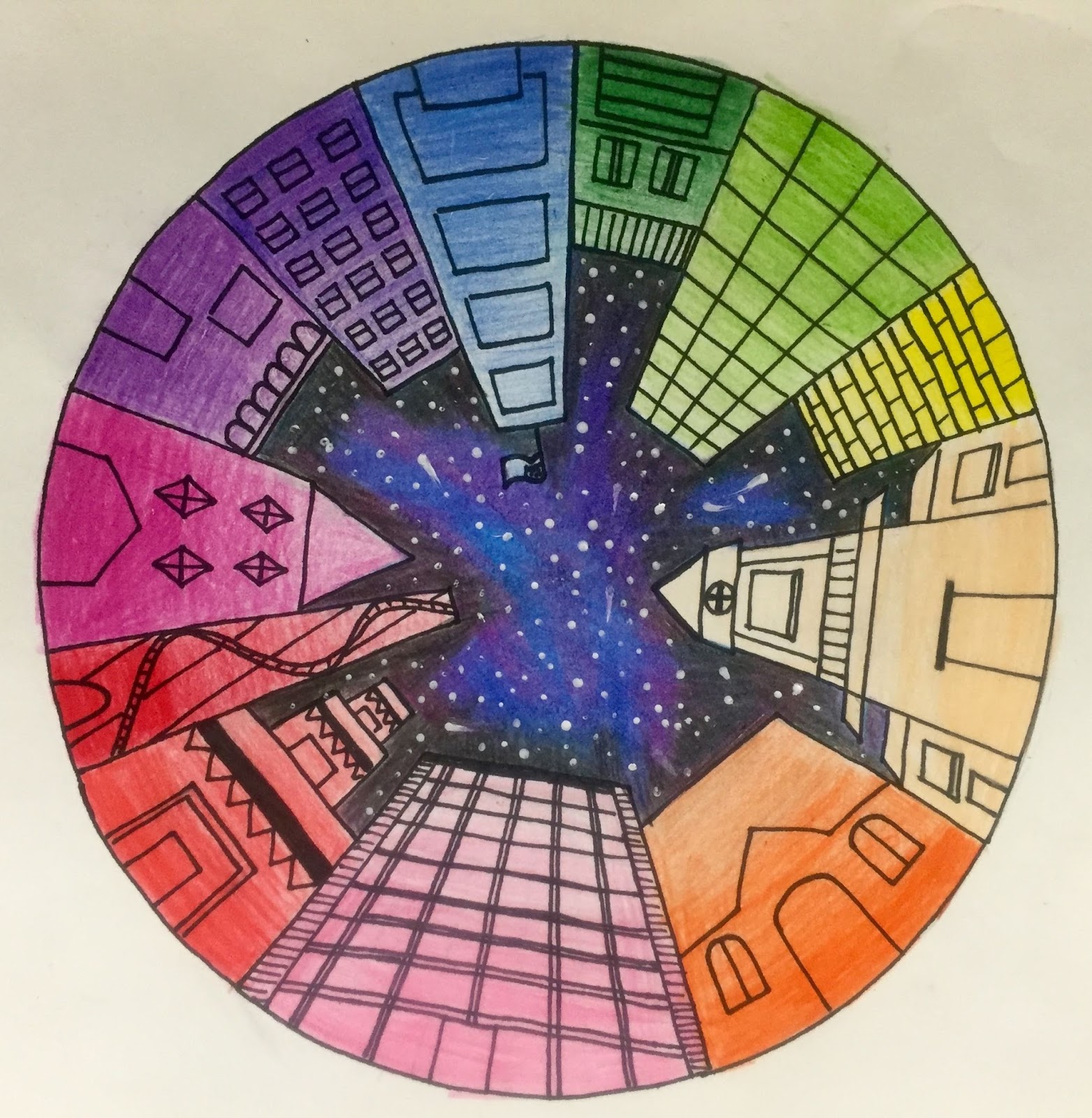 Kids Art Market: Color Wheel Perspective