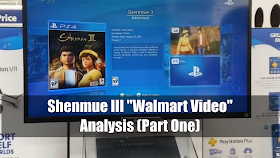 Analysis Part One: New Shenmue III Scenes from PS4 Kiosk at Walmart