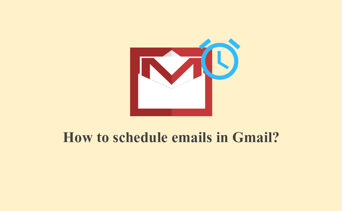 How to schedule emails in Gmail? Moon360 Tech Blog