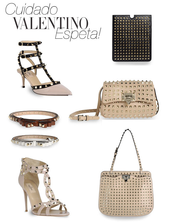 Euphoria de Estilo - Roberta Schincariol e Camila Santa Cecília: Linha Spikes  Valentino!!