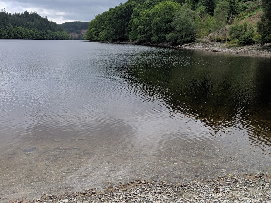 The Three Lochs Forest Drive - A Good Spot for Wild Camping with Kids  - loch drunkie water