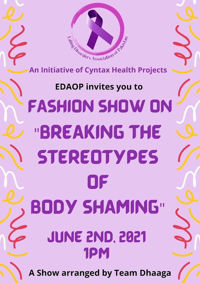 Fashion Show on Breaking the Stereotypes of Body Shaming