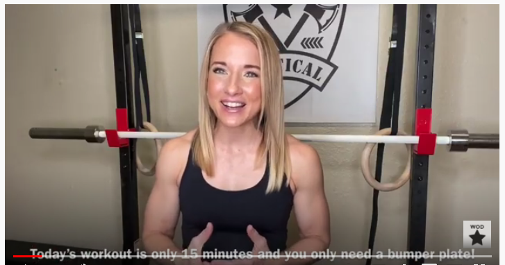 Nicole Zapoli Fitness Wodstar 15 Minute Workout