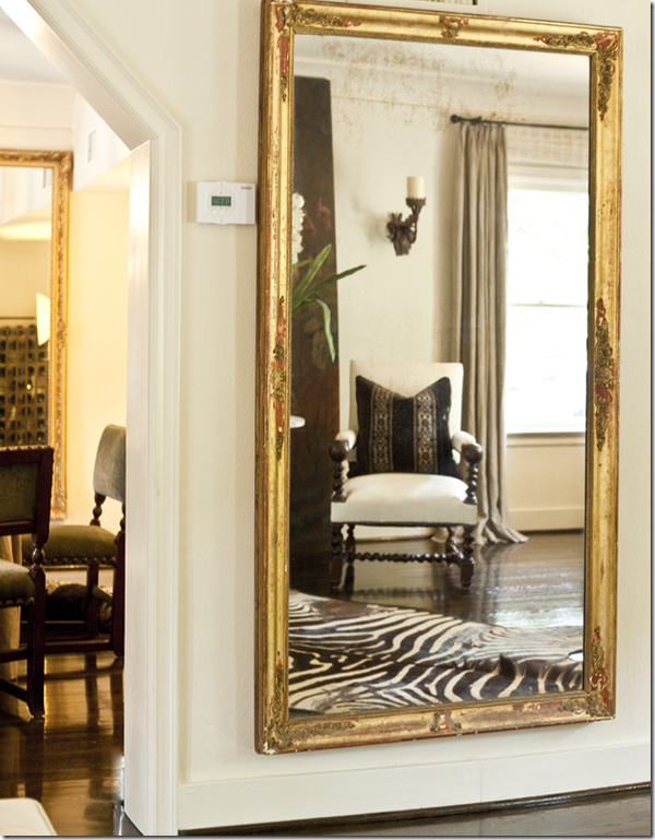 refresheddesigns. trend to try oversized gilded mirrors