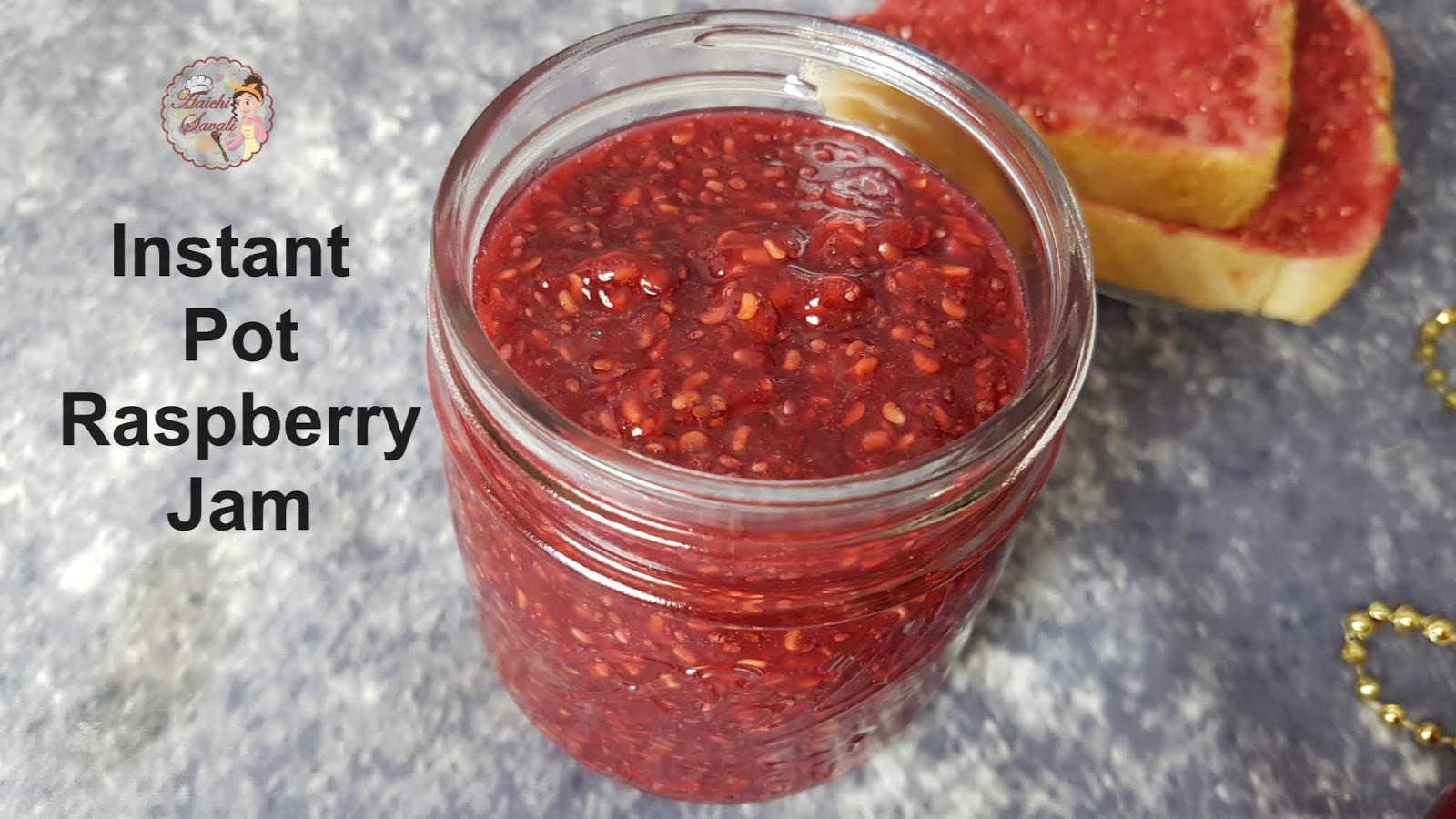 Instant Pot Raspberry Jam without Pectin / Homemade Raspberry Jam