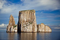 Kicker Rock, located in the east near San Cristobal