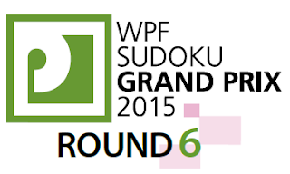 WPF Sudoku Grand Prix 2015 Round 6