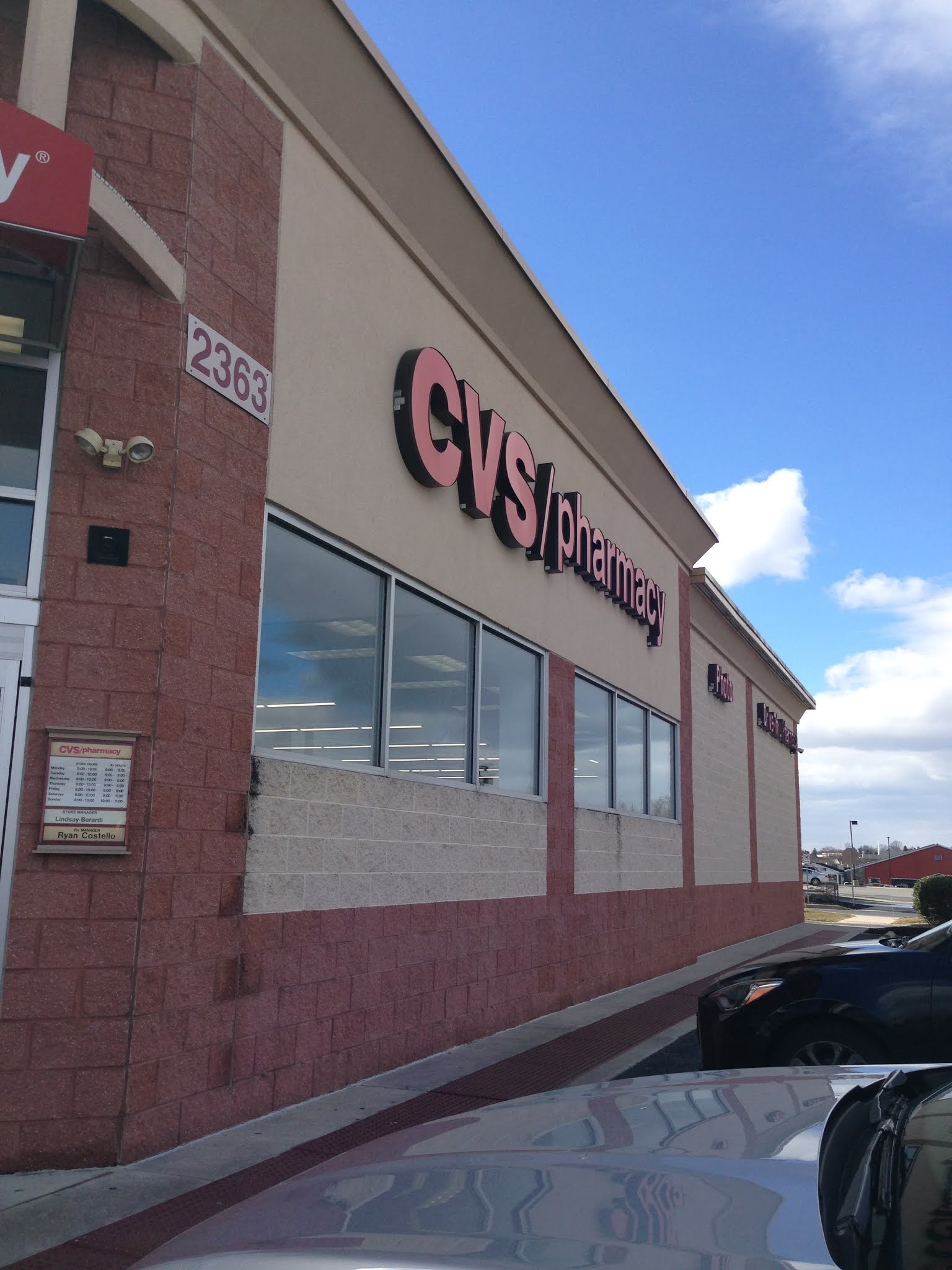 Tour CVS 8495 Lancaster, PA (Oregon Pike)