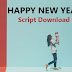 Happy New Year Wishing Website Script Download