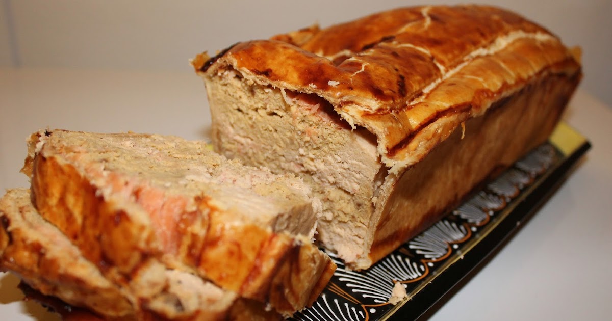 Les petits délices de Lau Pâté en croûte aux deux saumons et noix de