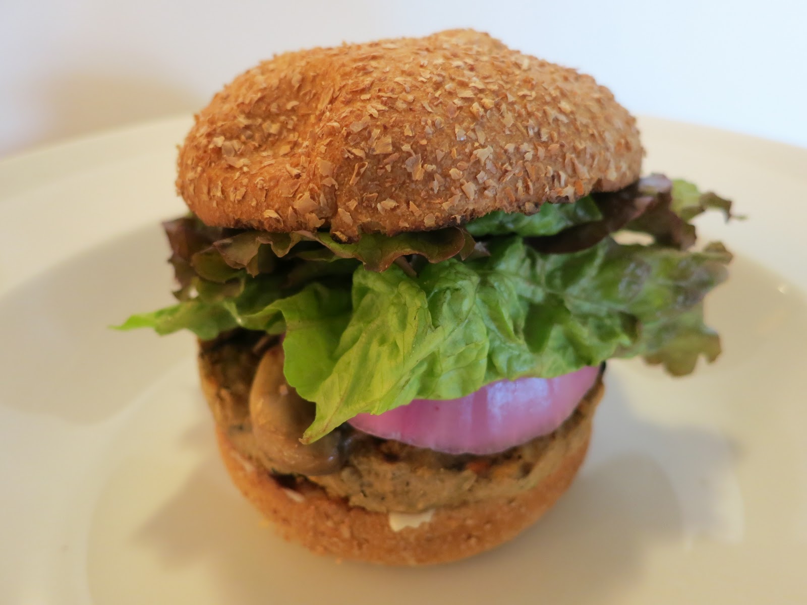 The Veracious Vegan SoL Cuisine Mushroom Rice Burgers