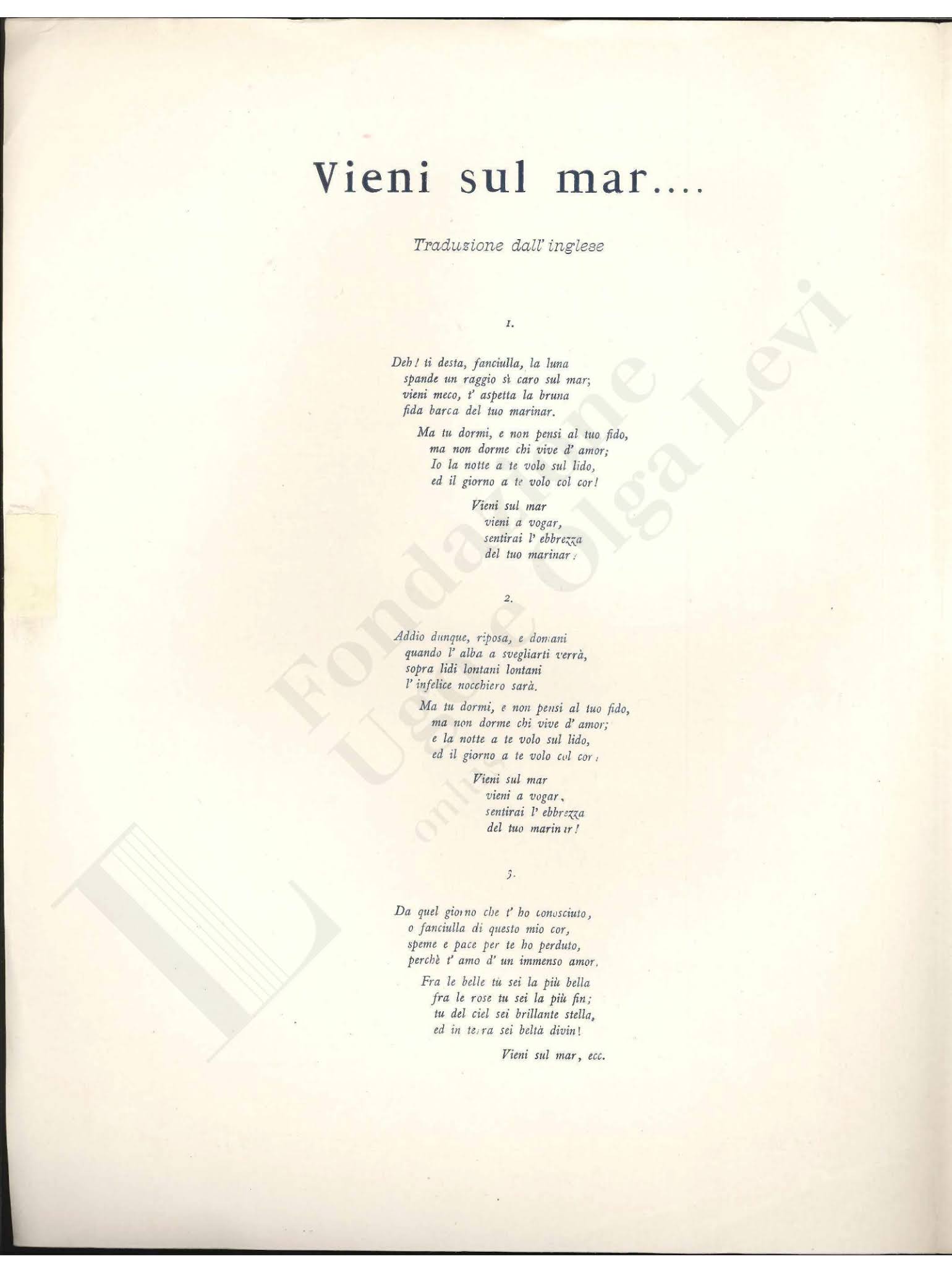 Joop S Musical Flowers My Nellie S Blue Eyes 18 Two Lovely Black Eyes 16 Vieni Sul Mar 14 O Minas Geraes 1912 Twee Oogen Zoo Blauw 1935