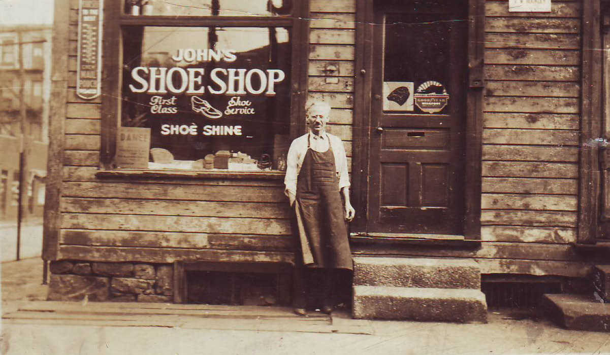 Vintage Johnstown John's Shoe Repair Cambria City