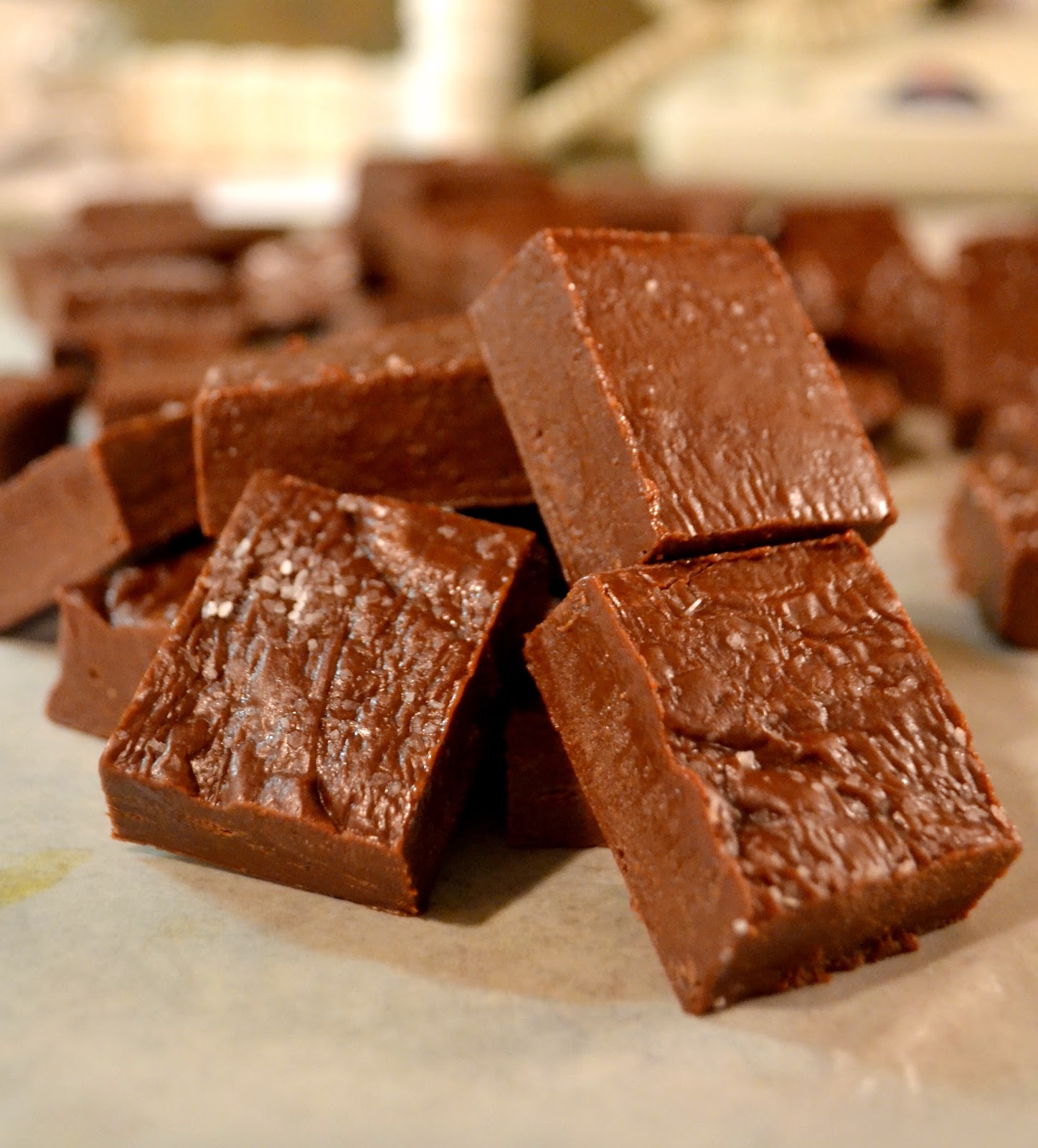 Simple Savory & Satisfying Sea Salt Nutella Fudge