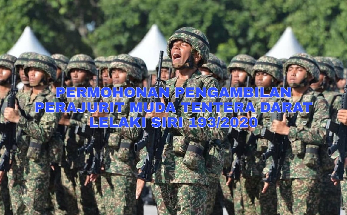 Tarikh Pengambilan Tentera Darat 2019 Meriam tersebut akan dioperasikan oleh tentera darat