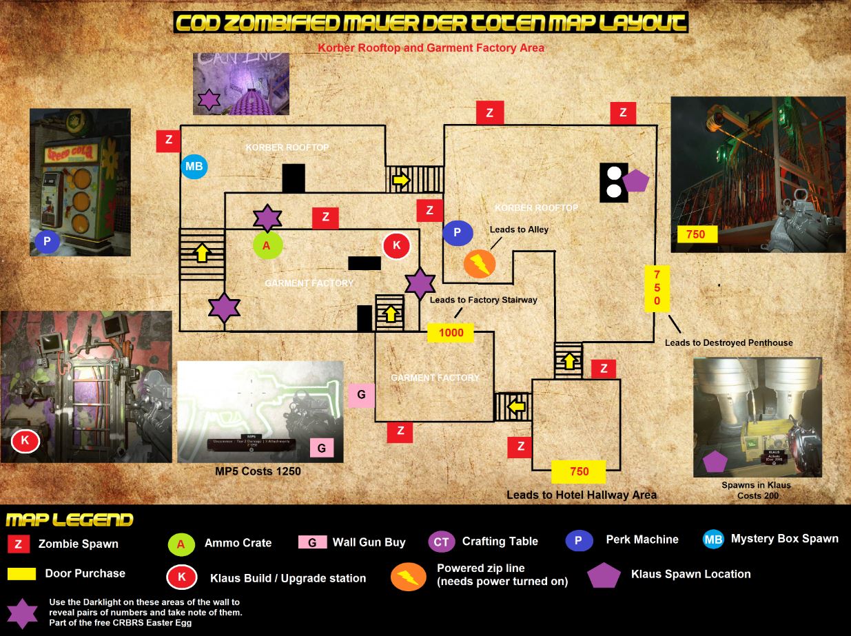 Zombified - Call Of Duty Zombie Map Layouts, Secrets, Easter Eggs