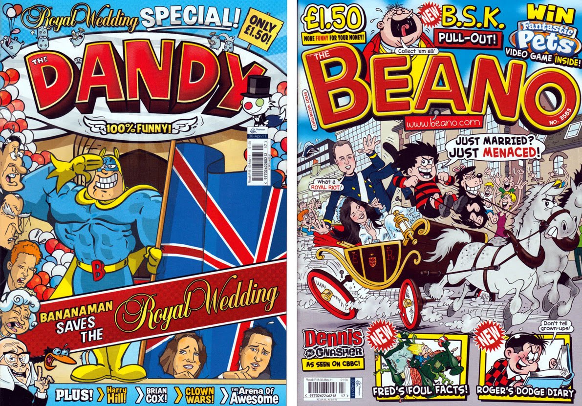 BLIMEY! The Blog of British Comics The Happy Couple, Beano and Dandy