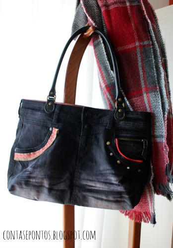 Mala de ganga reciclada Mala de ganga reciclada