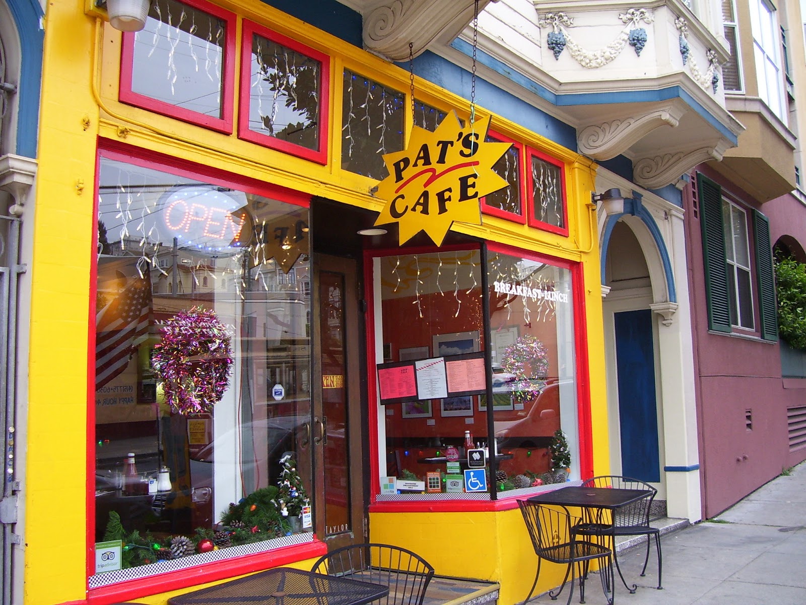 Breakfast at Epiphany's Pat’s Cafe