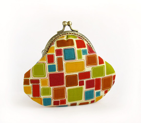 кошелек, geometric purse