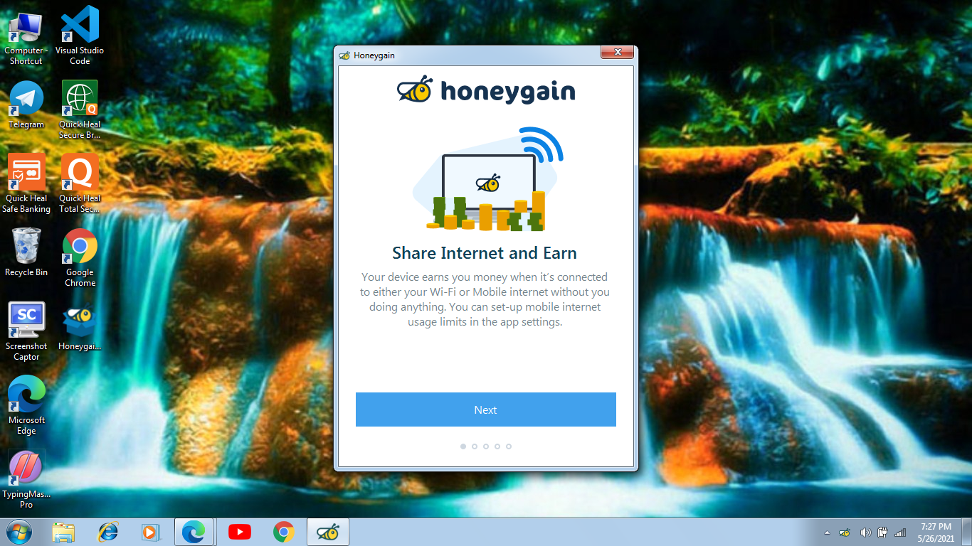 How to download honeygain gain in all pc simple step and earning very fast