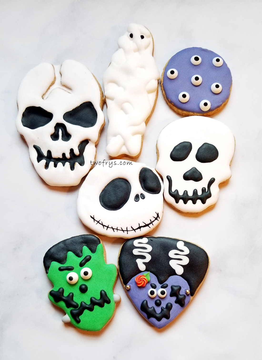 Two Frys Halloween Cookies