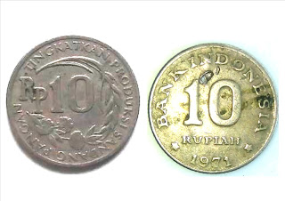 pada saat itu pemerintah Indonesia belum membuat uang sendiri sebagai alat pembayaran yan Uang Koin Atau Keping Logam Yang Pernah Beredar di Negara INDONESIA