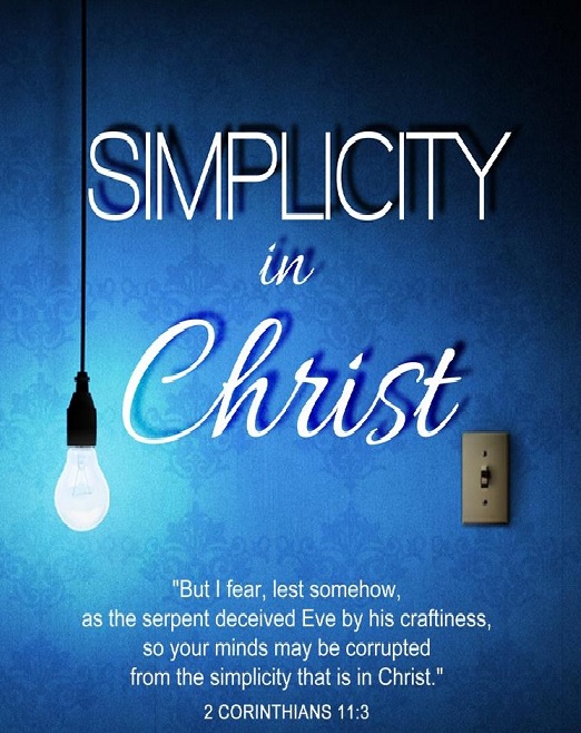 Always Remember Us This Way Accord THE CHURCH SHOULD BE SIMPLE | HOLD HIGH THE WORD