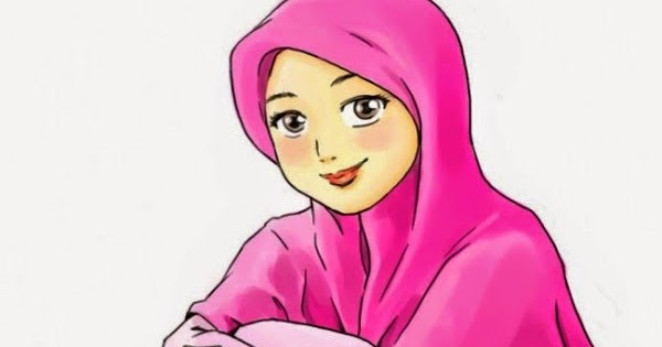  Gambar  Fansite Jilbab Gambar  Animasi  Muslimah Berjilbab di 