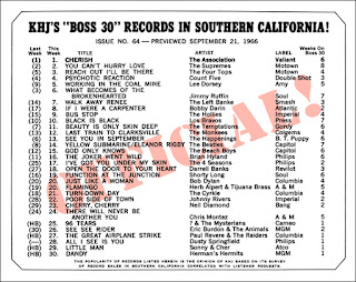 KHJ Boss 30 No. 64 - September 21, 1966