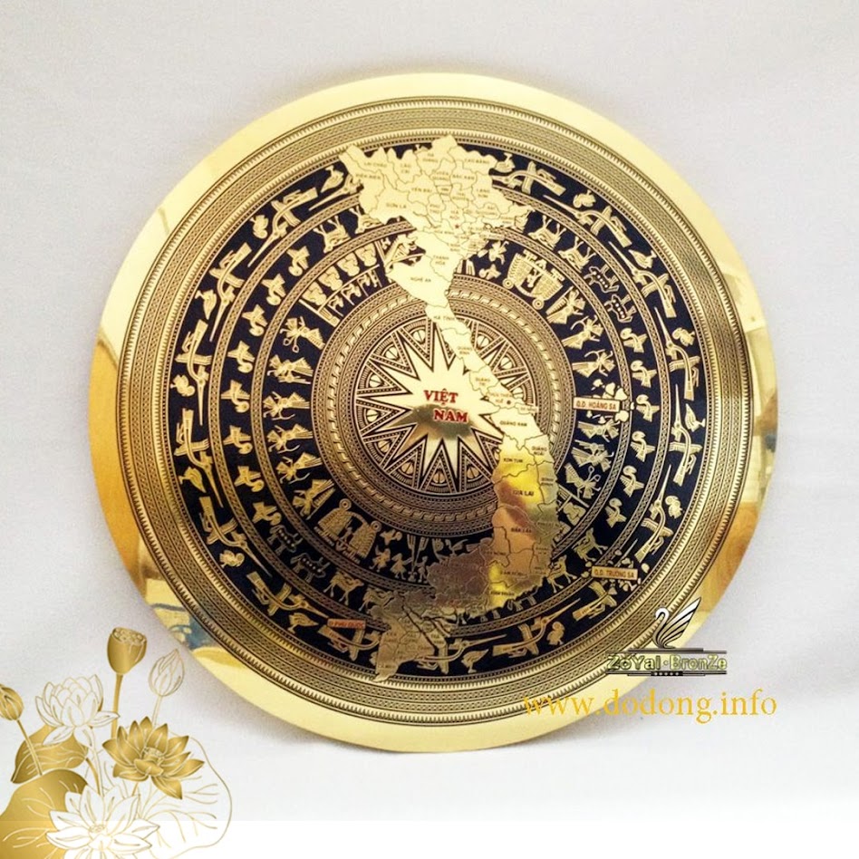 [A117] Gợi ý 5 mẫu tranh trống đồng tặng đối tác nước ngoài