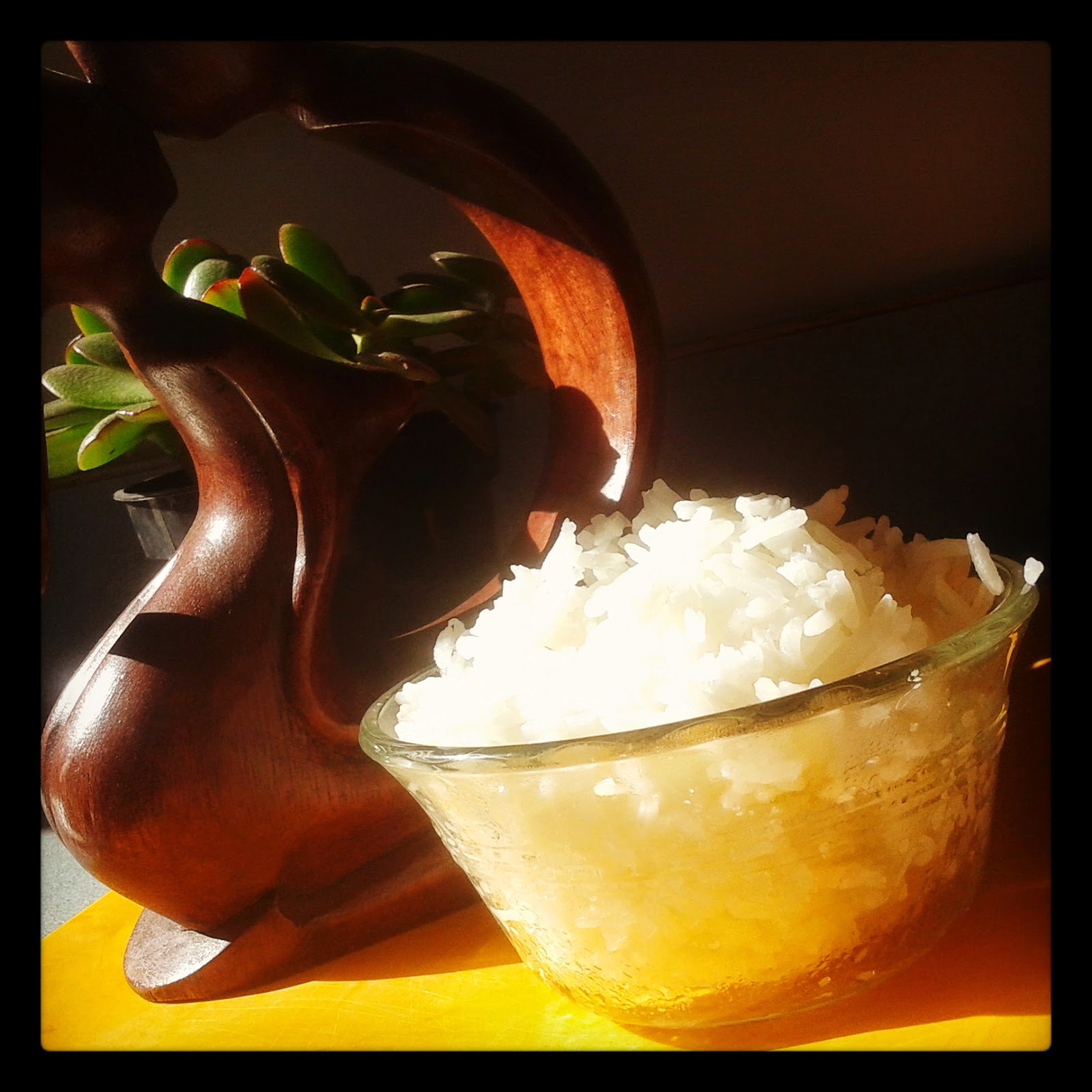 Super Mom Aspirations and Tangerine Dreams Perfectly Sticky White Rice