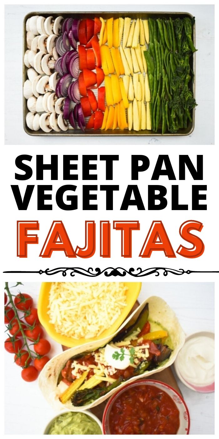 Sheet Pan Vegetable Fajitas Tinned Tomatoes