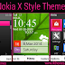 Nokia X Style Theme For Nokia X2-00,X2-02,X2-05,X3-00,C2-01,2700,206,301,6303,6300,2730,2710 240*320 Devices