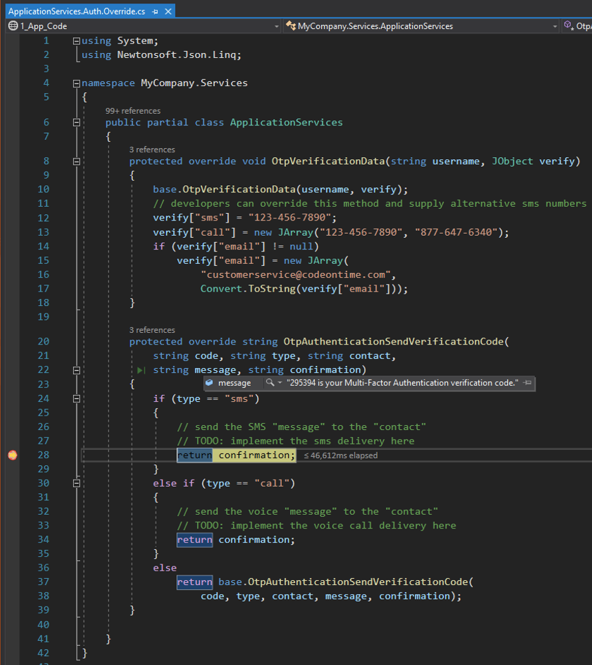 Code On Time: Displaying Modal Form Views