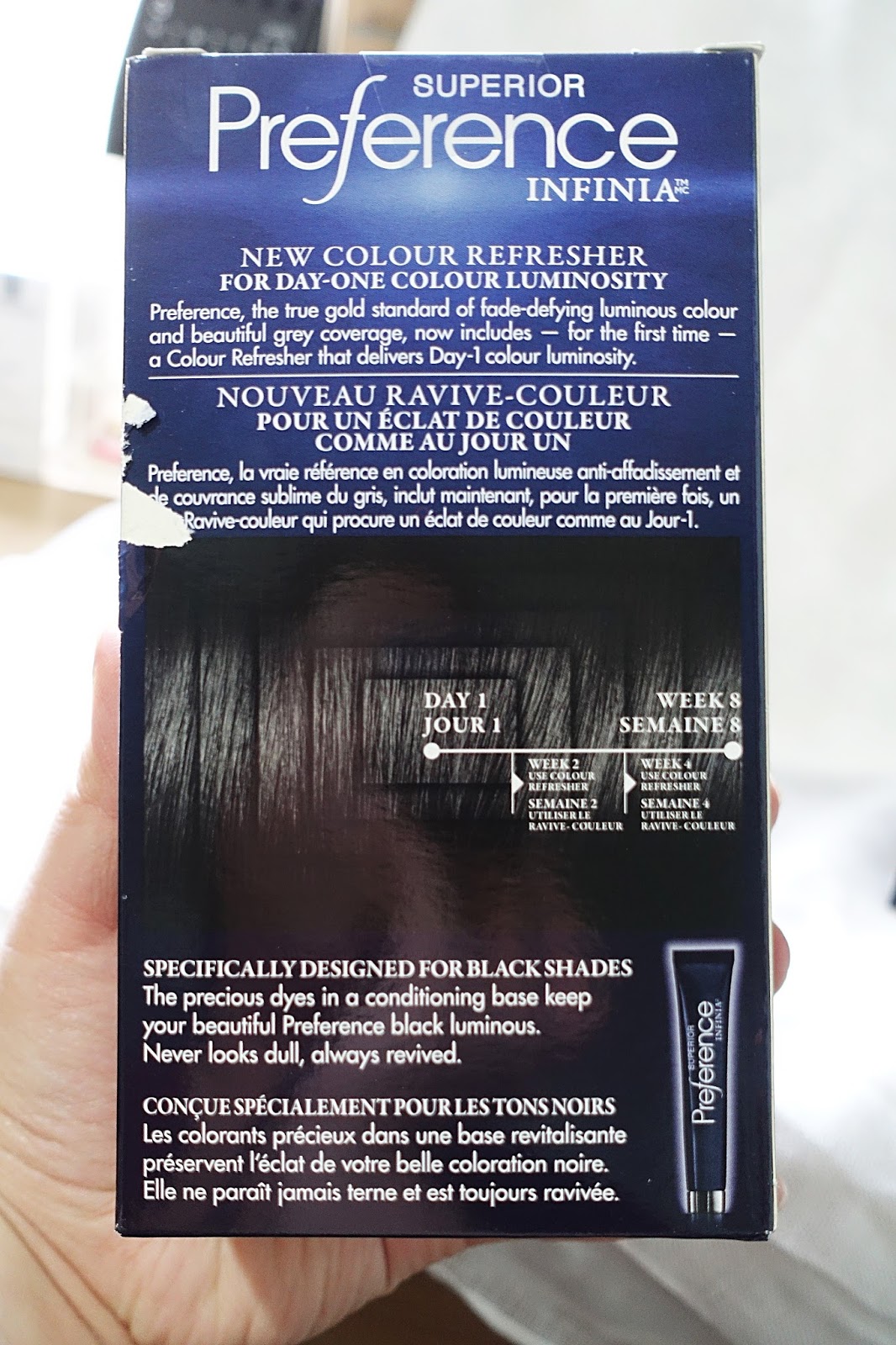 The Blushing Introvert: L'oreal Paris Preference Infinia Hair Dye