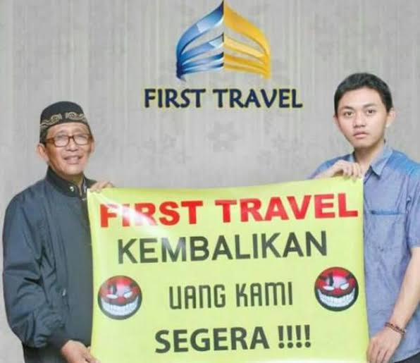 first travel dikembalikan