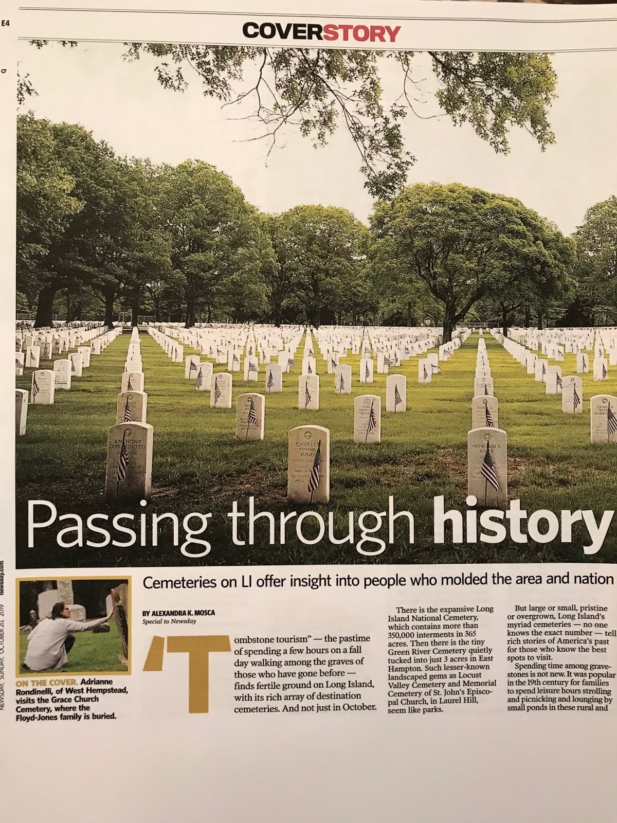 The history of us: Tombstone tourism connects visitors to Long Island's