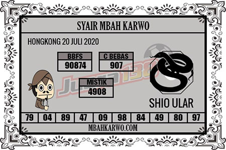 Prediksi Togel Hongkong Senin 20 Juli 2020 Hk Malam Ini | Prediksitogel.jp