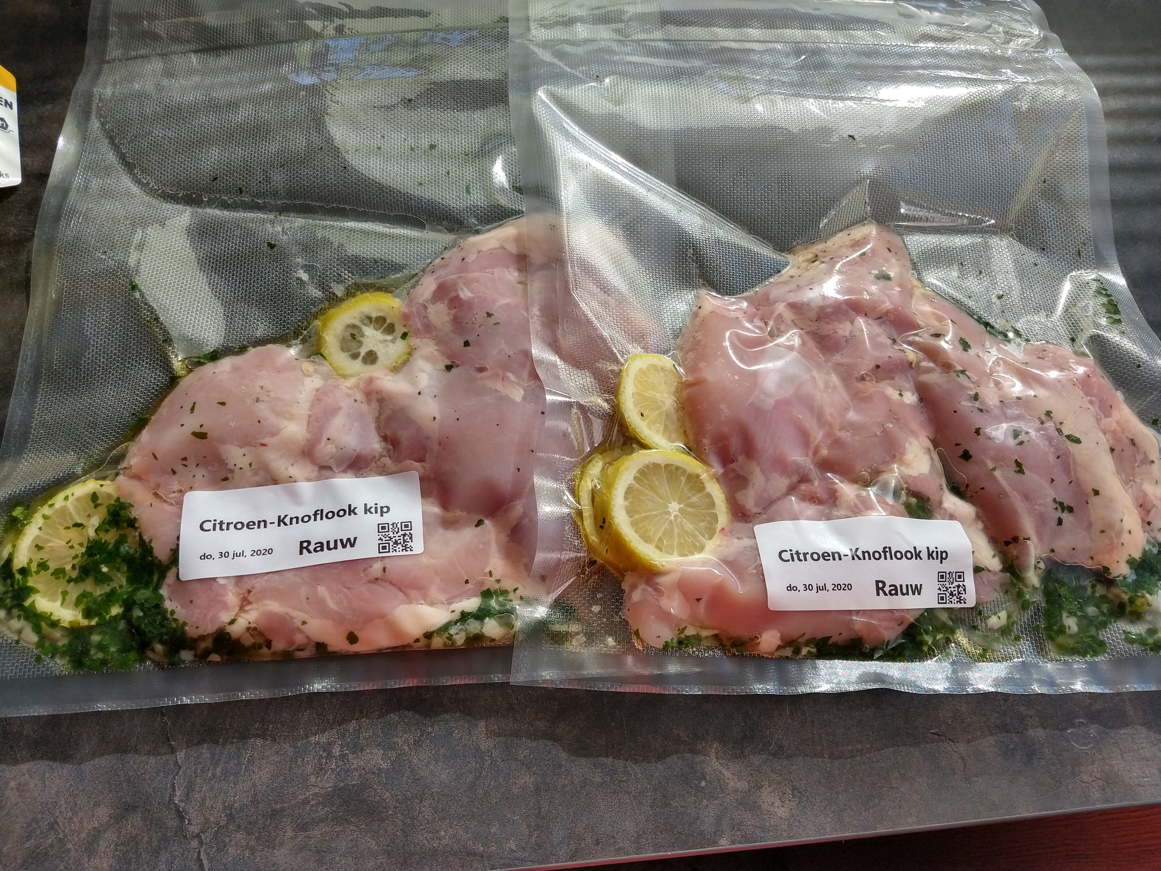 Vriezer maaltijd en slowcooker Romige Citroenknoflook kip