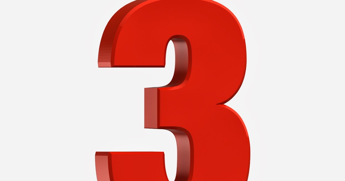 Цифра 3 картинки для презентации